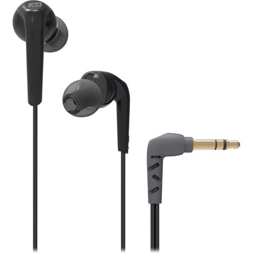  MEE audio - RX18 Comfort-Fit Earbud Headphones - Black