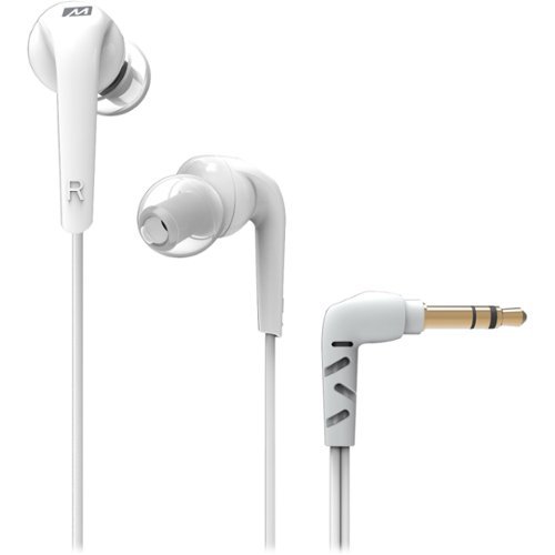  MEE audio - RX18 Comfort-Fit Earbud Headphones - White