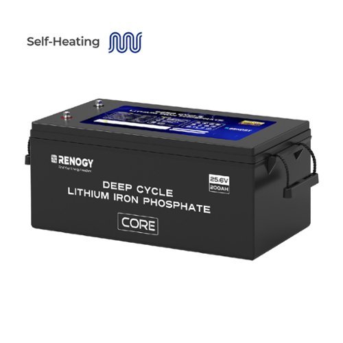Renogy - 24V 200Ah Core Series Deep Cycle Lithium Iron Phosphate Battery