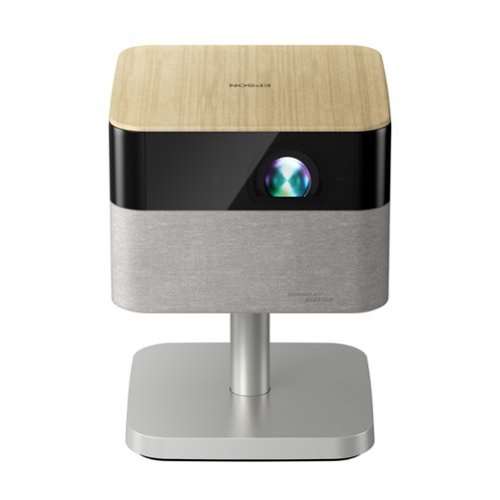 Epson - Lifestudio Flex Plus 4K PRO-UHD Portable Lifestyle Projector with Sound by Bose Technology - Oak
