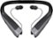 LG - TONE Platinum Wireless In-Ear Behind-the-Neck Headphones - Black-Angle_Standard