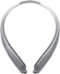 LG - TONE Platinum Wireless In-Ear Behind-the-Neck Headphones - Silver-Angle_Standard