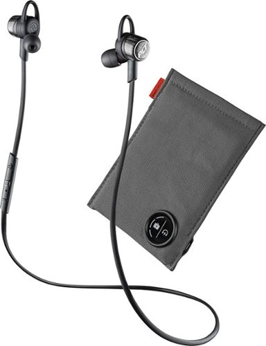  Plantronics - BackBeat GO 3 Wireless Earbud Headphones - Granite Gray