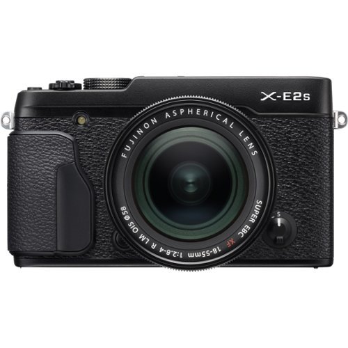  Fujifilm - X-Series X-E2S Mirrorless Camera with XF 18-55mm Lens - Black