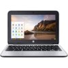 HP - 11.6" Refurbished Chromebook - Intel Celeron - 4GB Memory - 16GB eMMC Flash Memory - Black-Front_Standard