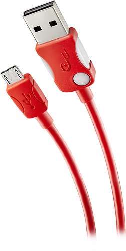  Rocketfish™ - Micro USB Charge/Sync Cable - Red