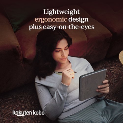 Kobo Libra Colour | eReader | 7 Glare-Free Color E Ink Kaleido 3 Display | Dark Mode Option | Waterproof | 32GB - 2024 - Black SHOP ONLINE