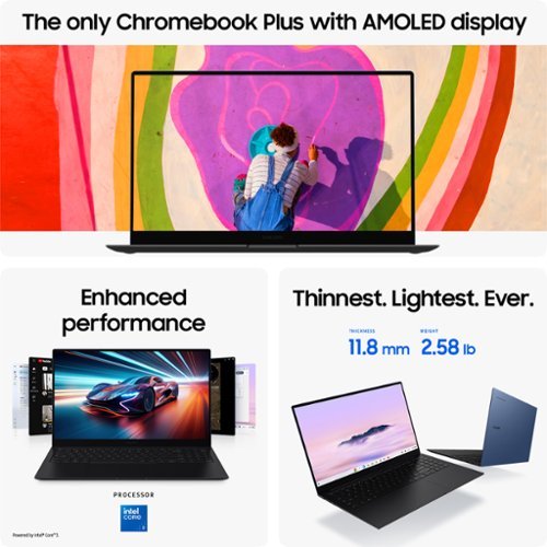 Samsung Galaxy Chromebook Plus 15.6”  with Google AI - AMOLED display – Intel Core 3 – 8GB Memory – 256GB Storage - Neptune Blue HOW TO BUY