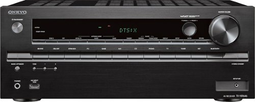  Onkyo - 1190W 7.2-Ch. Network-Ready 4K Ultra HD and 3D Pass-Through A/V Home Theater Receiver - Black