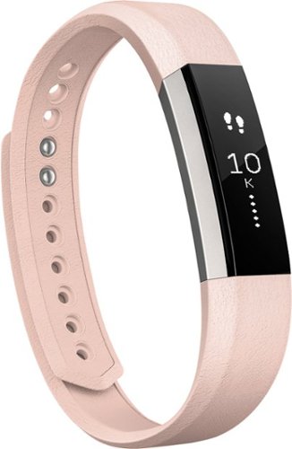  Fitbit - Alta Leather band (Large) - Blush Pink