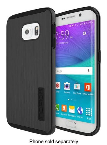  Incipio - DualPro SHINE Case for Samsung Galaxy S6 edge Cell Phones - Black