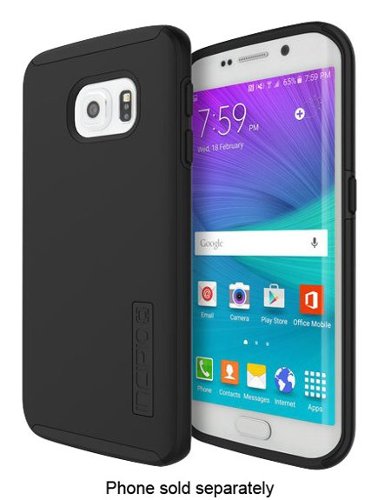  Incipio - DualPro Case for Samsung Galaxy S6 edge Cell Phones - Black
