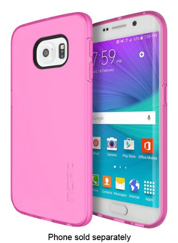  Incipio - NGP Case for Samsung Galaxy S6 edge Cell Phones - Translucent Neon Pink