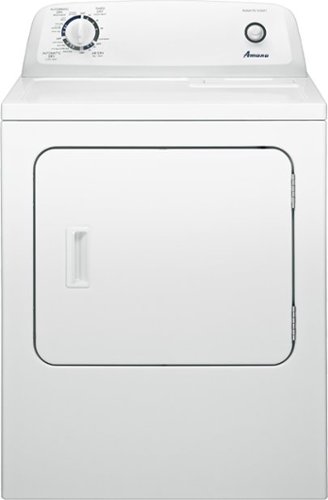  Amana - 6.5 Cu. Ft. 11-Cycle Electric Dryer - White