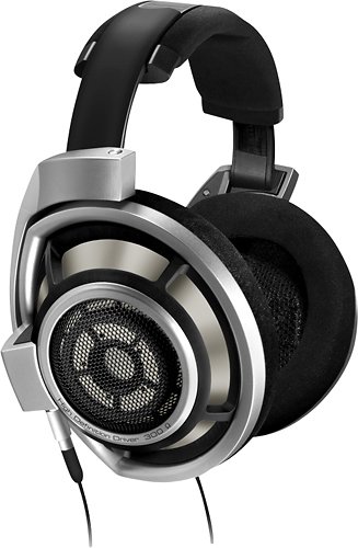  Sennheiser - HD 800 Wired Over-the-Ear Headphones - Silver/Black