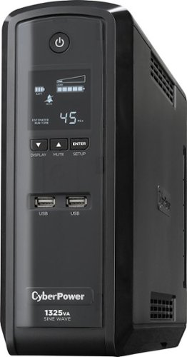  CyberPower - 1325VA Sine Wave Battery Back-Up System - Black