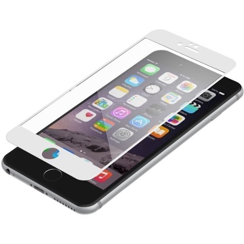 ZAGG - InvisibleShield Screen Protector for Apple iPhone 6 and 6s - White-Angle_Standard 