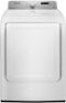 Samsung - 7.2 Cu. Ft. 9-Cycle Ultralarge Capacity Electric Dryer - White-Front_Standard