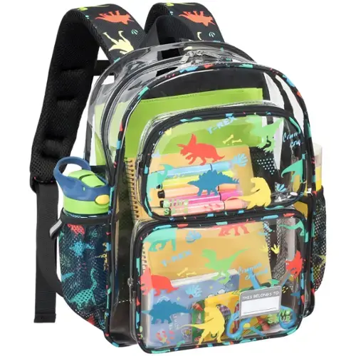 1pcs, B-black Dinosaur-Backpack