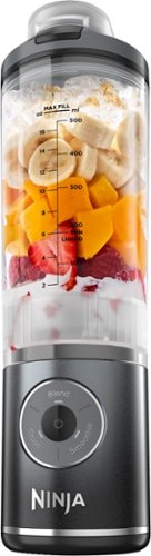 Ninja - Blast Max 22oz  Portable Blender - Cool Gray