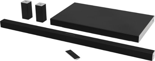  VIZIO - SmartCast™ 5.1-Channel Soundbar System with 26.5&quot; Wireless Subwoofer - Black