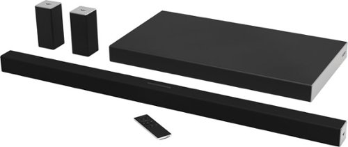  VIZIO - SmartCast™ 5.1-Channel Soundbar System with 6&quot; Wireless Subwoofer - Black