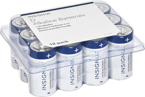  Insignia™ - D Batteries (12-Pack)