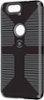 Speck - CandyShell Grip Back Cover for Google Nexus 6P - Black/Slate Gray-Front_Standard