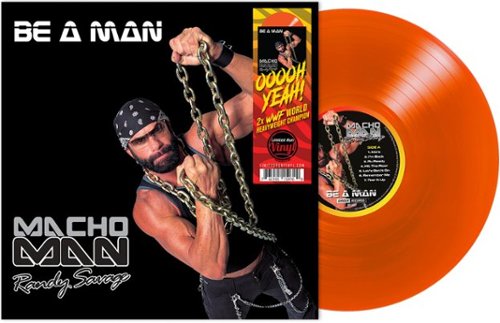 Macho Man Randy Savage - Be a Man - VINYL LP