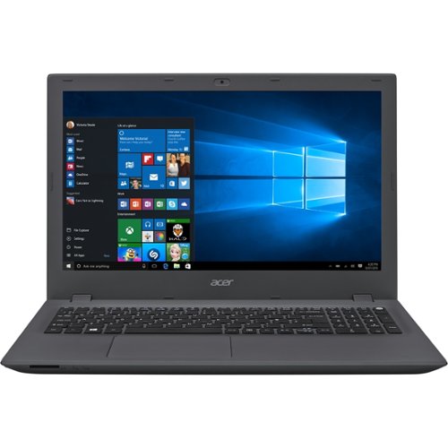 Acer - Aspire E5-574-58JM Laptop - Intel Core i5 - 6GB Memory - 1TB Hard Drive - Charcoal Gray-Front_Standard 