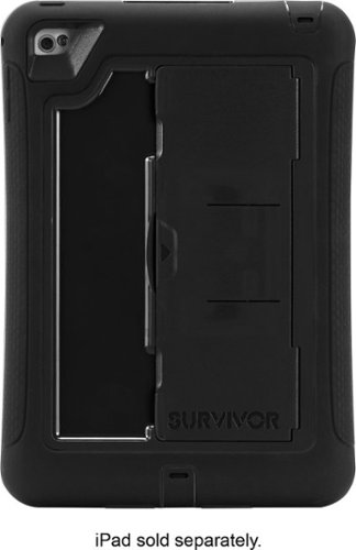  Griffin - Survivor Protective Case for Apple® iPad® mini 4 - Black/black