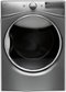 Whirlpool - 7.4 Cu. Ft. 10-Cycle Electric Dryer with Steam - Chrome Shadow-Front_Standard