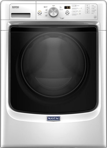  Maytag - 4.3 cu. ft. 8-Cycle High-Efficiency Front Loading Washer - White