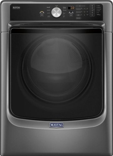  Maytag - 7.4 Cu. Ft. 9-Cycle Electric Dryer with Steam