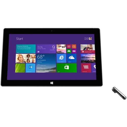  Microsoft - Refurbished Surface Pro 2 - 10.6&quot; - 128GB - Intel Core i5 - Dark titanium