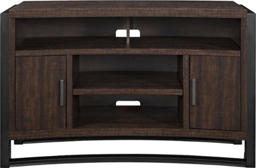  Whalen Furniture - TV Console for Most Flat-Panel TVs Up to 60&quot; - Medium Brown