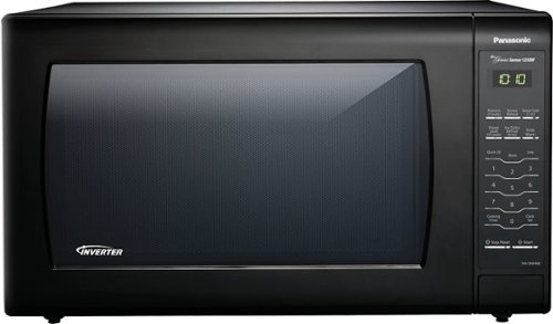  Panasonic - 2.2 Cu. Ft. Family-Size Microwave - Black