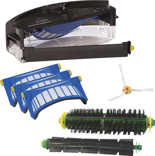 AeroVac Upgrade Kit for iRobot Roomba 500 Series and 610 Robots - Black-Front_Standard 