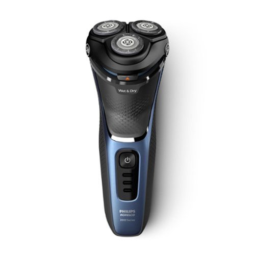 Philips Norelco Shaver 3600, Rechargeable Wet & Dry electric shaver with Pop-Up Trimmer and Storage Pouch - Storm Blue
