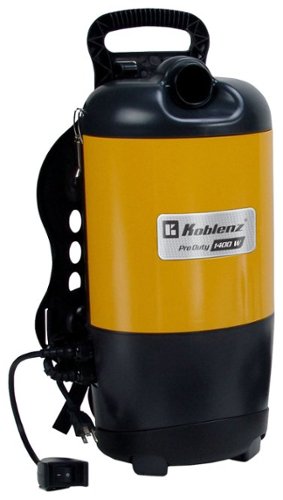  Koblenz - BP1400 Canister Vacuum - Black/Yellow