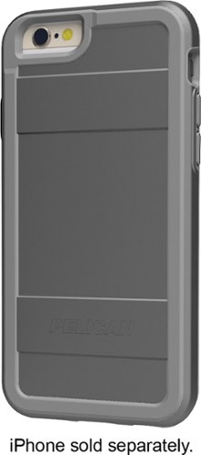  PELICAN - PROTECTOR Hard Shell Case for iPhone 6/6s - Black/Gray