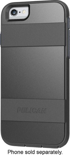  PELICAN - VOYAGER Hard Shell Case for iPhone 6/6s - Black