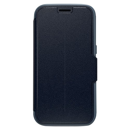 OtterBox - Strada Folio Case for Samsung Galaxy S7 - Night Cannon Blue-Front_Standard 
