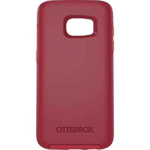 OtterBox - Symmetry Series Case for Samsung Galaxy S7 Cell Phones - Rosso Corsa-Front_Standard 