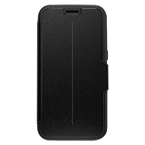 OtterBox - Strada Folio Case for Samsung Galaxy S7 - Onyx Black-Front_Standard 
