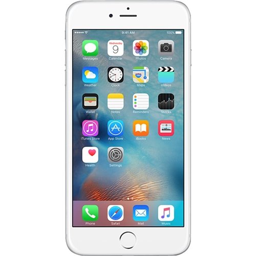  Apple - Pre-Owned (Excellent) iPhone 6 Plus 16GB Cell Phone (Unlocked) - Silver