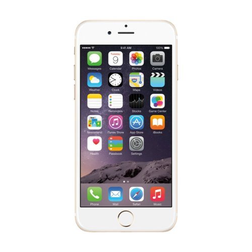  Apple - Pre-Owned (Excellent) iPhone 6 16GB Cell Phone (Unlocked) - Gold