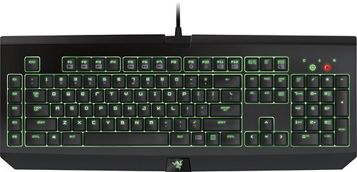  Razer - BlackWidow Ultimate Elite Mechanical Gaming Keyboard - Black/Green
