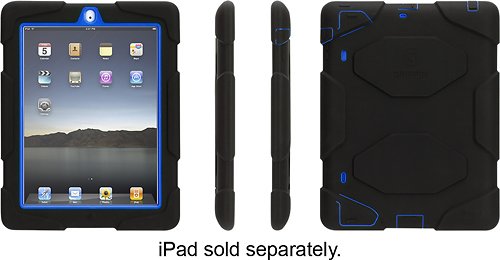  Griffin - Black/Blue Survivor All-Terrain Case for iPad 2, iPad 3, and iPad (4th gen) - Blue
