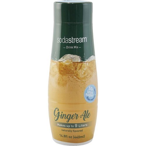  SodaStream - Fountain-Style Ginger Ale Sparkling Drink Mix